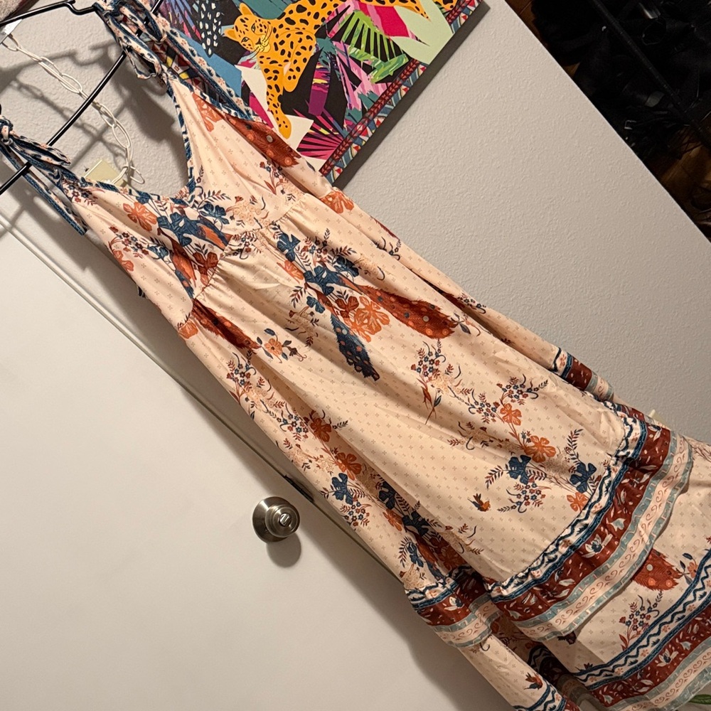 Floral Bohemian Maxi Dress